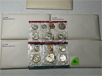 (5) 1980 Uncirculated Mint Sets