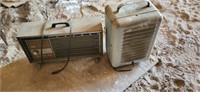 two electric heaters