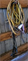 jumper cable and rope