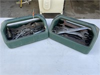 2 x Carry Cases Spanners etc