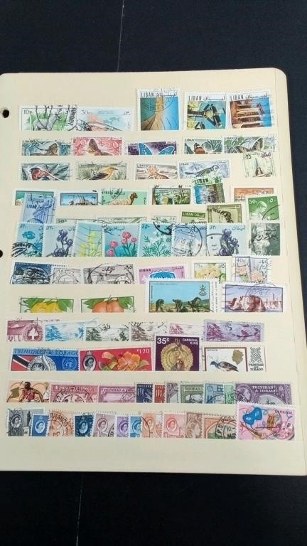 WORLD STAMPS - Used over 240