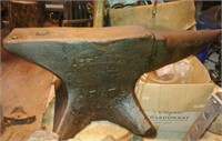 Rare 1846 Joseph Goldie Antique Blacksmith Anvil