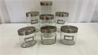 Glass Pantry Jars with Lids