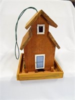 Wooden school house bird house