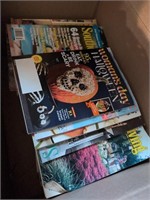 Box full of magazines