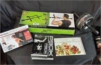 Work Out Equipment and CDs
