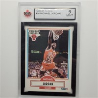 1990-91 FLEER MICHEAL JORDAN CARD 9 MINT