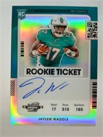 Jaylen Waddle 2021 Contenders Optic Rookie RC Auto