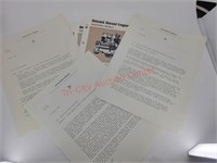 Detroit Diesel engine ephemera - 1985 joint