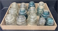 (AE) Lot Of Assorted Glass Insulators.