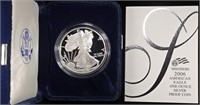 2006-W PROOF AMERICAN SILVER EAGLE