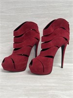 Vero Cuoio Size 38 Red High Heels