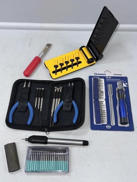 Precision Screwdriver sets, Engraving tool