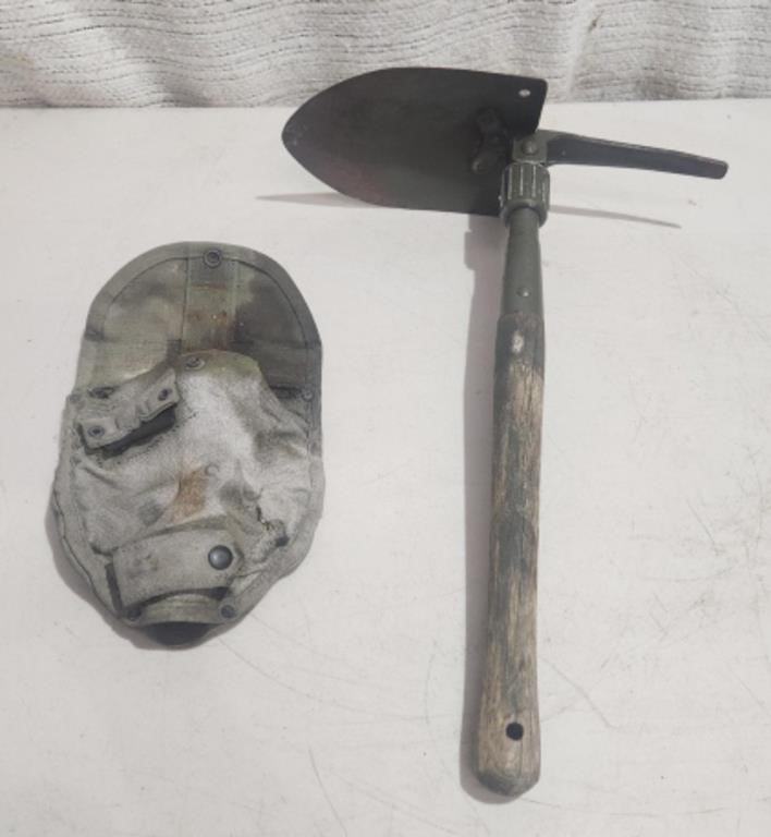 1952 Military Trench Shovel. Vietnam Era. Shovel