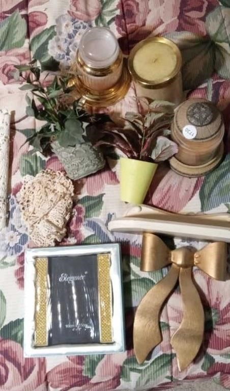 Vtg Home decor & candles