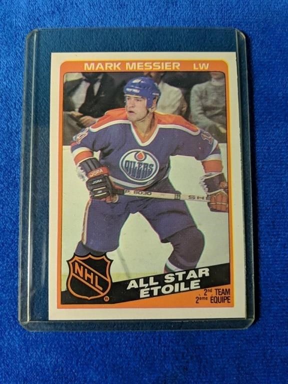 Mark Messier 1984 O-Pee-Chee Card