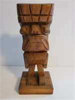 Vintage Tiki Statue Wood