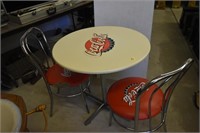 Vintage Coca-Cola Parlor Chairs & Table