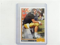 1991 Brett Favre Rookie Card - In Protector