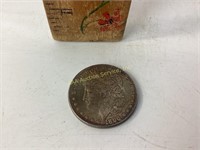 Morgan half dollar coin 1896