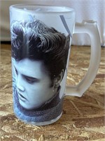 Elvis frosted mug with signature