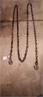 1 22’ Chain Tools 3/8” links ½” hooks