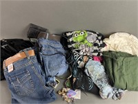 Lot of Clothes and Costume Jewelry