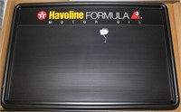 Havoline Formula plastic board w/changeable