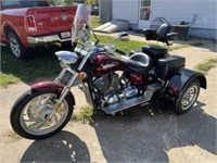 2006 Honda 1300 VTX w/Trike Kit & More