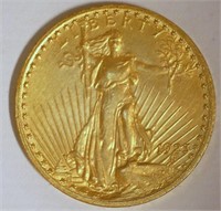 Saint Gaudens 1923 US Double Eagle $20 Gold Coin