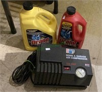 120 V home in garage air compressor and two