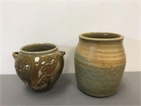 Modern Pottery jar and vase