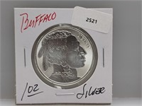 1oz .999 Silver Buffalo Round