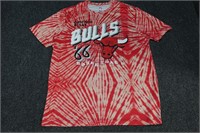 Chicago Bulls Tye Dye Style T-shirt Size Large NBA