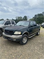 1088) 2001 Ford F150 4dr 4x4, 165k miles, needs