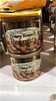Honey krunch peanut 2 cans