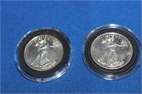 ONE QUARTER OUNCE .999 SILVER COINS