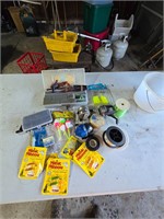 Fishing tackle including lures and reels