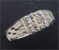 Silver 3.12G Cz  Ring