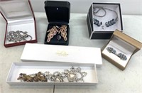 Nice Lot of Rhinestones, Crystal Jewelry