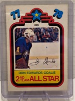 Don Edwards All Star 78/79 Card NRMINT