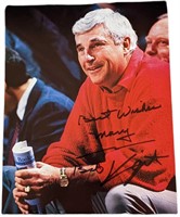 Autographed Signed Photograph Bobby Knight Basketb