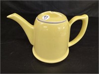 VTG Yellow Hall Teapot