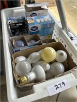 Assorted light bulbs