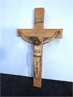 13" Ceramic Crucifix