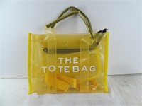The Tote Bag Clear Mesh Travel Purse 10" x 13.5"