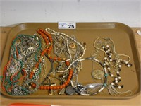 Tray of Necklaces