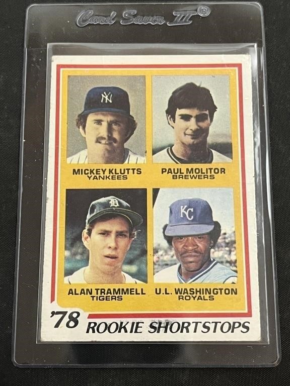 1978 Topps Paul Molitor Rookie