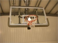 (2) Regulation Retractable Basketball Hoops