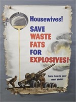 Authentic Wwii War Poster